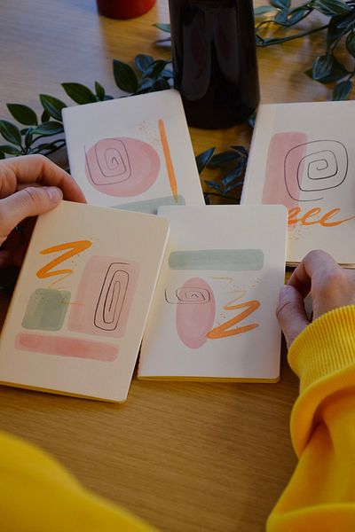 CoNotes Small Size Notepads 4 Pieces