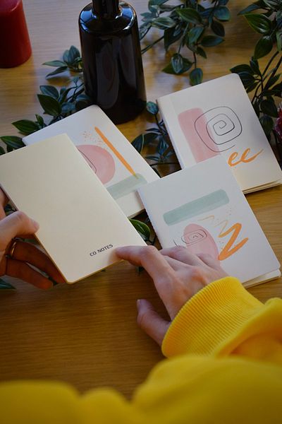 CoNotes Small Size Notepads 4 Pieces