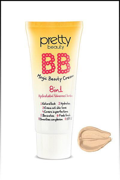 Pretty Beauty Offering BB Cream 8in1 Natural Coverage - Intensive Coverage No:2
