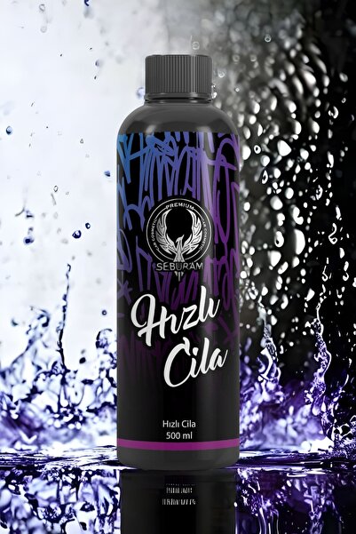 SEBURAM Oto Hızlı Cila Yoğun Etkili Araba Oto Cilası Harika Parlaklık Üstün K...