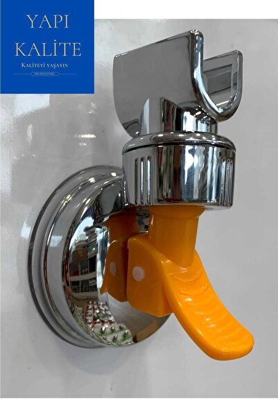 YAPI KALİTE Vakumlu Duş Askı Aparatı-vantuzlu Duş Askı Mafsalı-vidasız Duş As...