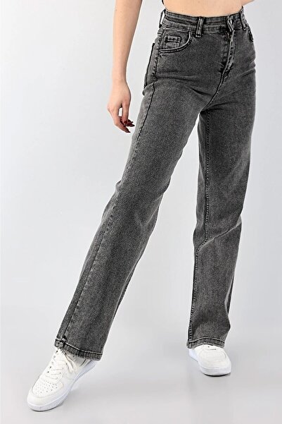 SANTA BELLA Ζητείται 90's Smoked Palazzo Wide Leg Jean Γυναικεία Fadeless Pow...