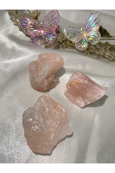 Wish Pink Quartz Stone (Ham) 1 Piece