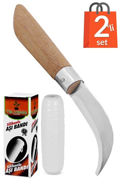 BAYRAM Vaccination Knife 22 Cm No:3 + Vaccination Tape 40 Meters (Pack of 2)