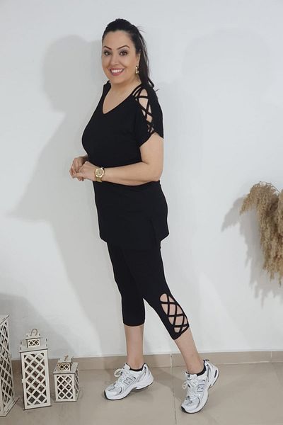 xlargebutik Plus Size Women's Clothing Full Flexible Design Suit