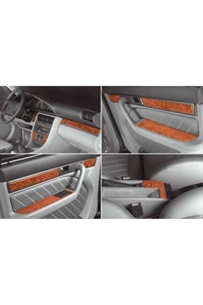 meriç cockpit design ميريتش ®   أودي 100 A6 أمامي طلاء الماهوجني 22 قطعة 1994...