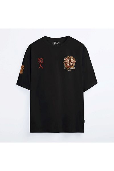 Shout Oversize Limited Edition Mask Kitsune 2022 Unisex T-Shirt