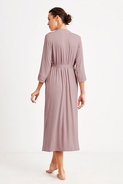 Catherine's 873 Maternity Dressing Gown - Powder Pink
