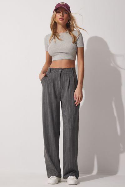 Cool & Sexy Gray Women Pants Styles, Prices - Trendyol - Page 2