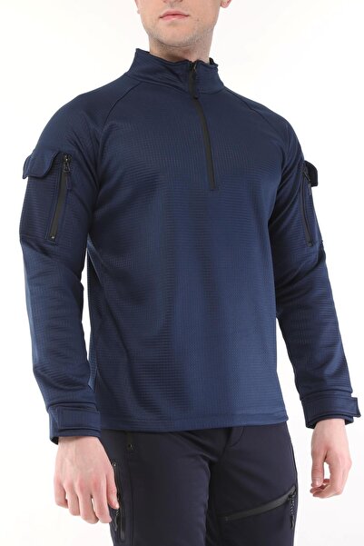 GHASSY CO. Men's Water and Windproof Ripstop Military Tactical Army Combat Half Zipper Coat