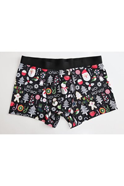 succy Man Yılbaşı Temalı Boxer - Yılbaşı