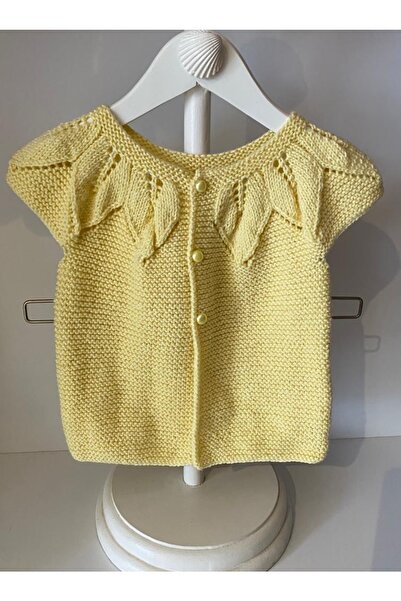 Flamingo Baby Organik El Örgüsü Yelek