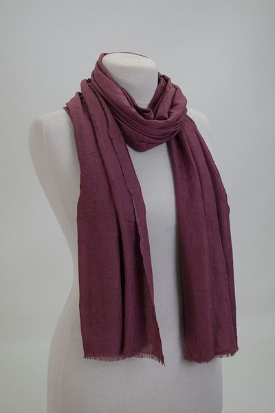 Miabella Home Bamboo Shawl Cotton No Ironing Required 4 Seasons Tulle Non-Stick Anti-Sweat Shawl Dried Rose