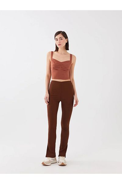 LC Waikiki Lcw Casual Women's Elastic Waist Plain Leggings