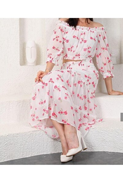 skycott Σετ φλοράλ φούστας