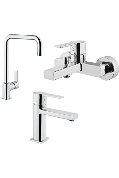 Artema Flo S Batarya Seti, Banyo + Lavabo + Eviye Bataryası