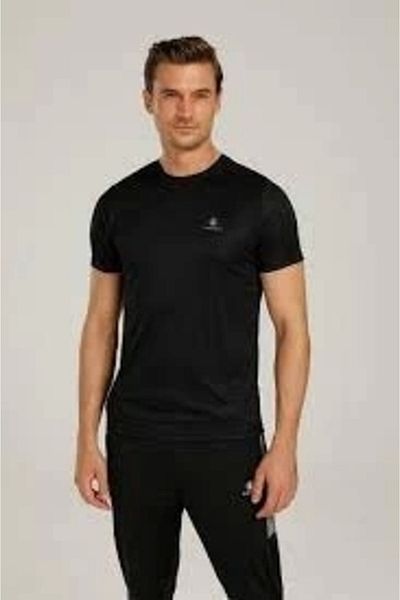 lumberjack T-shirt Ct100 Basic C λαιμόκοψη Μαύρο