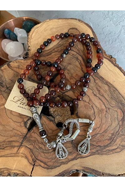 parze doğaltaş Set de 99 de mărgele de rugăciune din agat