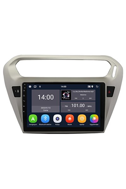 Carvocal Citroen C-elysee Android Multimedya Sistemi (2012-2020) Uyumlu