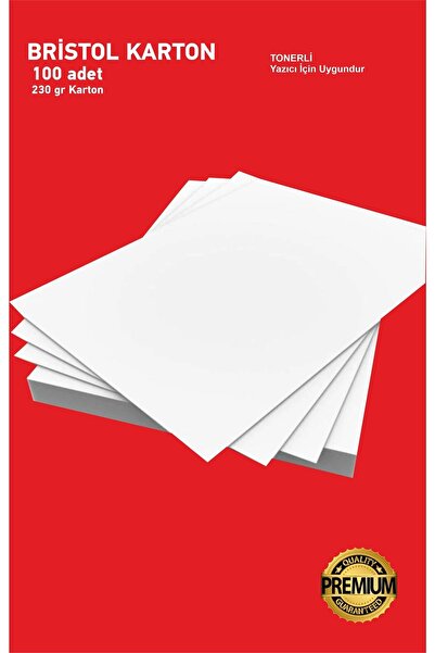 Hsn مقاس A4 100 قطعة من الورق المقوى الأمريكي بريستول 230 جرام