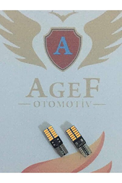 MEGAHAWK T10 Led Ampul 24 Smd Turuncu 12v