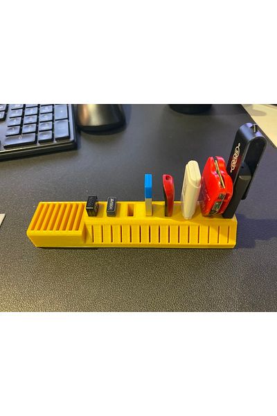 Root Made Usb - Micro Sd - Sd Organizer Desktop Organizer Office Accessory