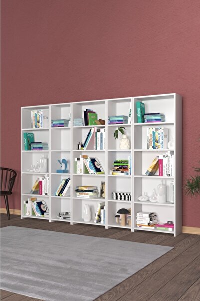 KZY Mobilya Kzy 240cm Mıra Kitaplık