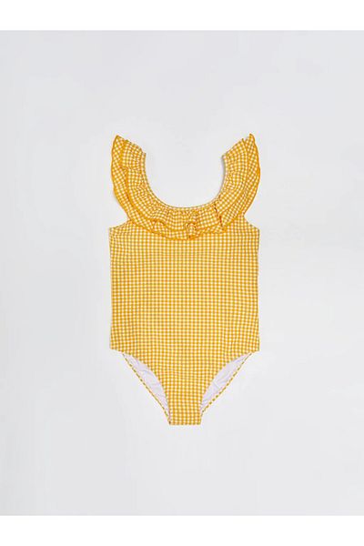 LC Waikiki Lcw Kids - Badeanzug aus flexiblem Stoff für Mädchen