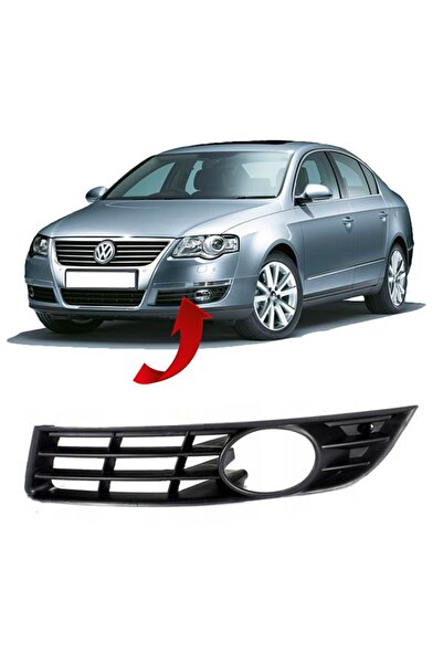 Vasspart Volkswagen Passat B6 2006 - 2010 Sis Kapağı Sisli Sol Şoför Tarafı -...