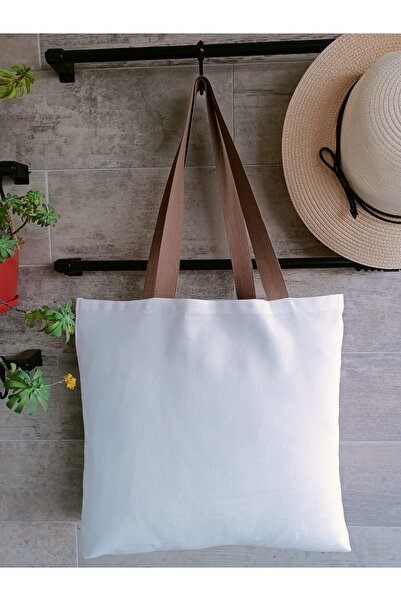 fabricorg Punch'a Uygun Allttan Körüklü Duck Bezi Çanta (47X36X8 CM)