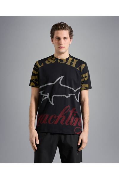 PAUL&SHARK Men's Knıtted T-shırt C.w. Cotton