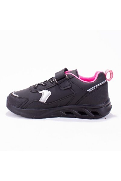 Kinetix Pantofi Sport Fete Fergus Pu Negru Fuchsia Casual