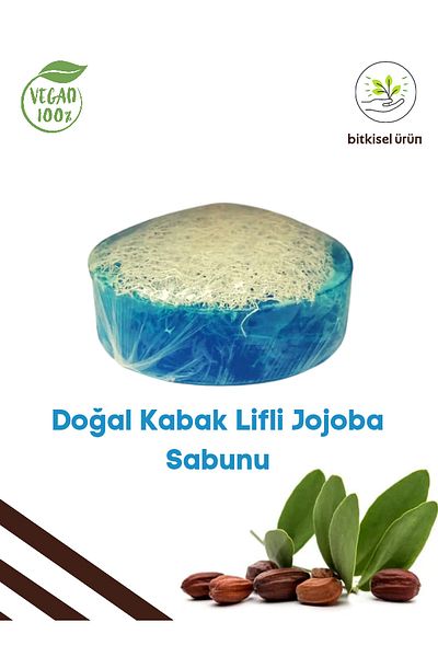 Karşı Köyden Natural Pumpkin Fiber Jojoba Soap 100 G