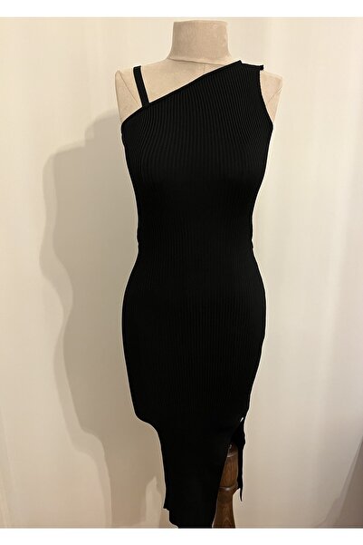 MOLİNA SHOP Midi haljina bez leđa Sa prorezom