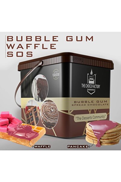 The Choco Factory Bubble Gum Waffle Sosu (10KG)