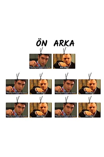 Jethızında 5'li Set Kurtlar Vadisi Araç Kokusu