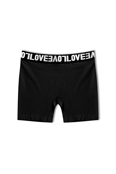 HNX 3-Piece Love Elastic Cotton Women's Tights Shorts