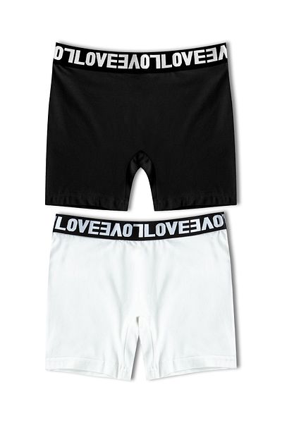 HNX Γυναικείο κολάν 2 Pack Love Elastic Cotton