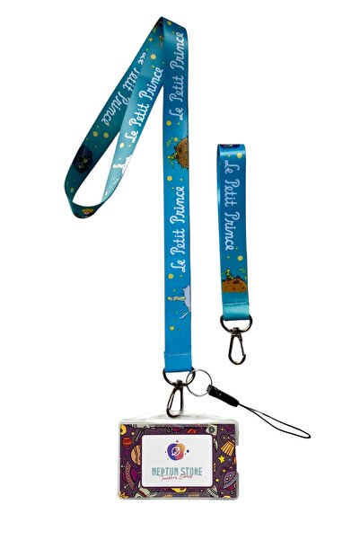 neptünstore Μικρός Πρίγκιπας Μπλε λουράκι λαιμού, λουράκι τηλεφώνου, μπρελόκ ...