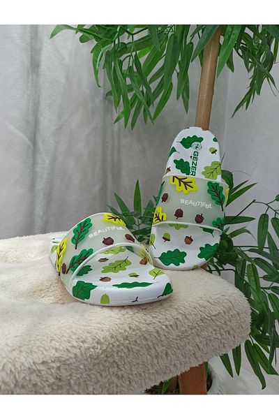 GEZER Piscină din plastic antiderapant cu tematică de primăvară, mare, baie, balcon, terasă, papuci de casă și stradă