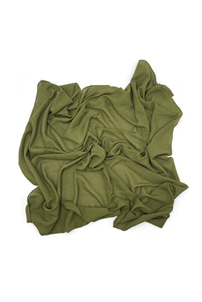 nazipek Mio Jazz eșarfă de înaltă calitate din bumbac overlocked verde armată...