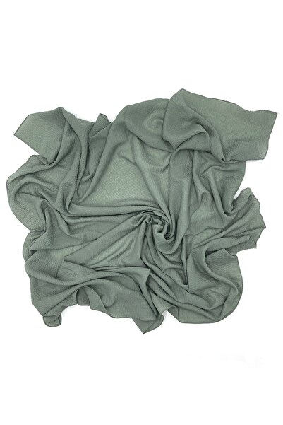 nazipek Mio Jazz eșarfă de înaltă calitate din bumbac overlocked verde muschi...