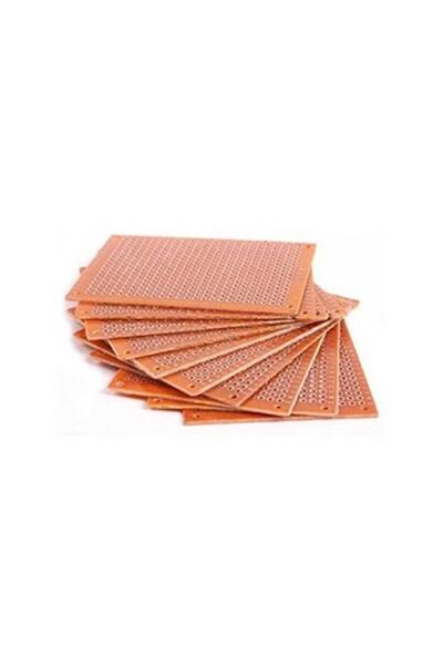 TRAY Delikli Pertinaks Bakır 5x5 Cm