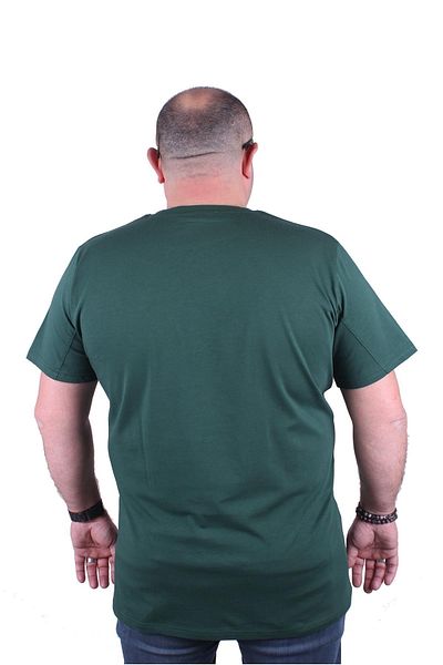 Starbattal Large Size Men's Crew Neck T-Shirt No Gain 23126 Khaki
