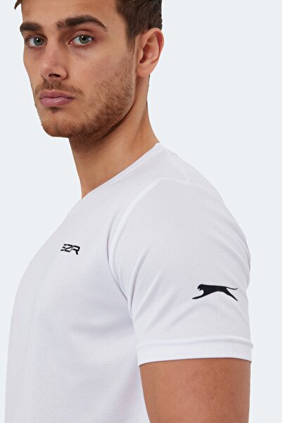 Slazenger Ανδρικό T-shirt Omar Ktn Λευκό