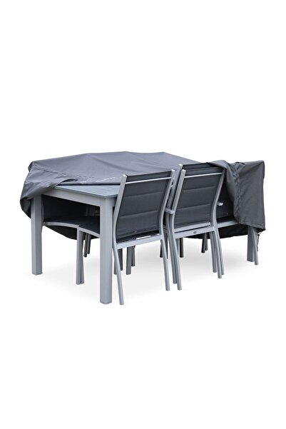 AutoZEL Bahçe Mobilyası Koltuk Masa Sandalye Koruyucu Örtü Branda 160x100x80