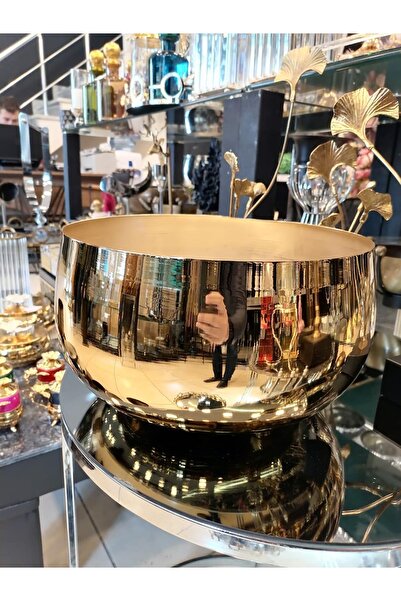 By Ari Ev Dekorasyon 20 Cm Metal Vazo Vz140-1