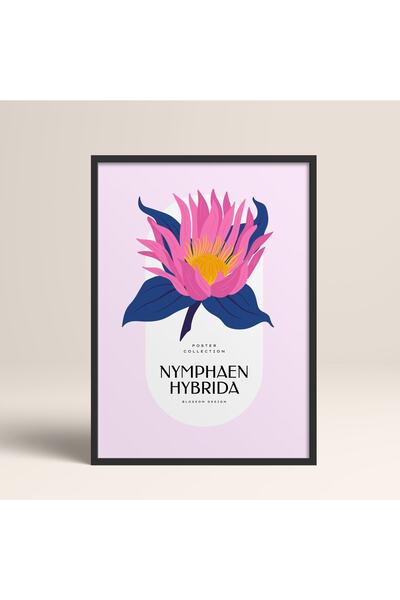 HOMEPACK Uramljeni cvetni cvetovi Apstraktni cvetovi Moderna umetnička slika