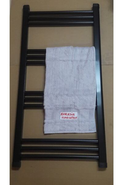 Eurasia Havlupan Towel Radiator 500x1200 15 Borulu Siyah Havlupan