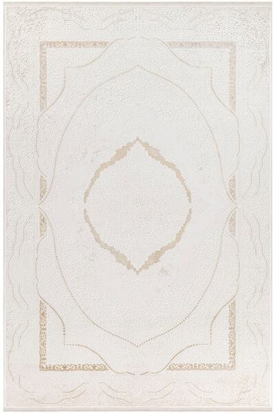 İpek Mekik Halı Allures 12243 Yumuşak Dokulu Modern Ve Overdye Tarz Üst Kalit...